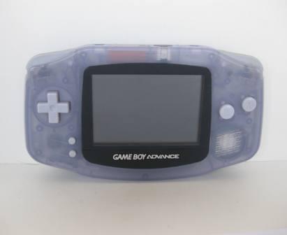 Game Boy Advance System (Glacier Clear) AGB-001